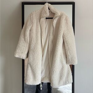 Gap Faux Fur Coat